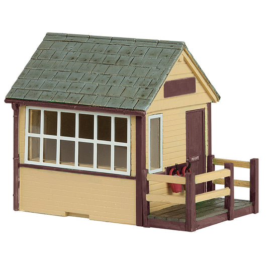 Scenecraft 44-1015A Narrow Gauge (OO9) Signal Cabin Brown 1:76
