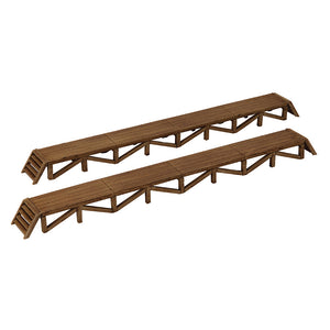 Scenecraft 44-112 Carriage Siding Walkways OO Gauge