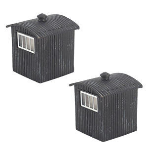 Bachmann Scenecraft 44-114 Great Central Lamp Huts (x2) OO Gauge