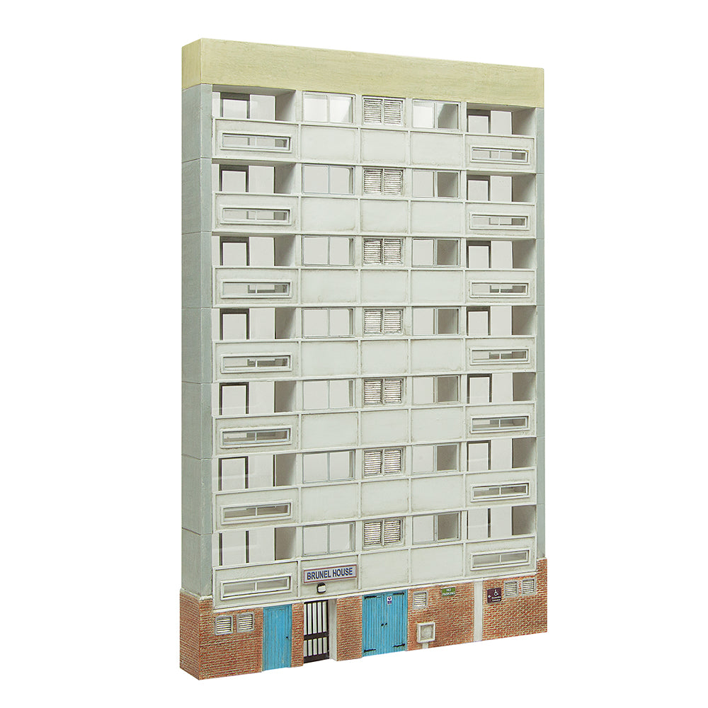 Bachmann Scenecraft 44-212B Low Relief Block of Flats OO Gauge