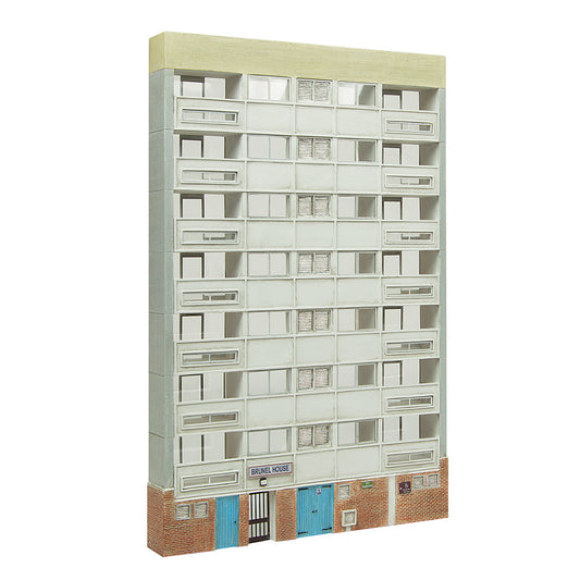 Bachmann Scenecraft 44-212B Low Relief Block of Flats OO Gauge