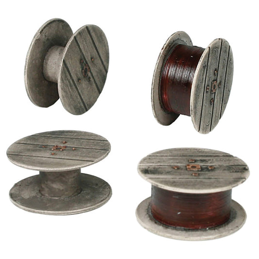 Bachmann Scenecraft 44-504 Cable Drums (x4) OO Gauge