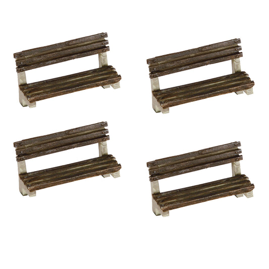 Bachmann Scenecraft 44-514 Benches (x4) OO Gauge