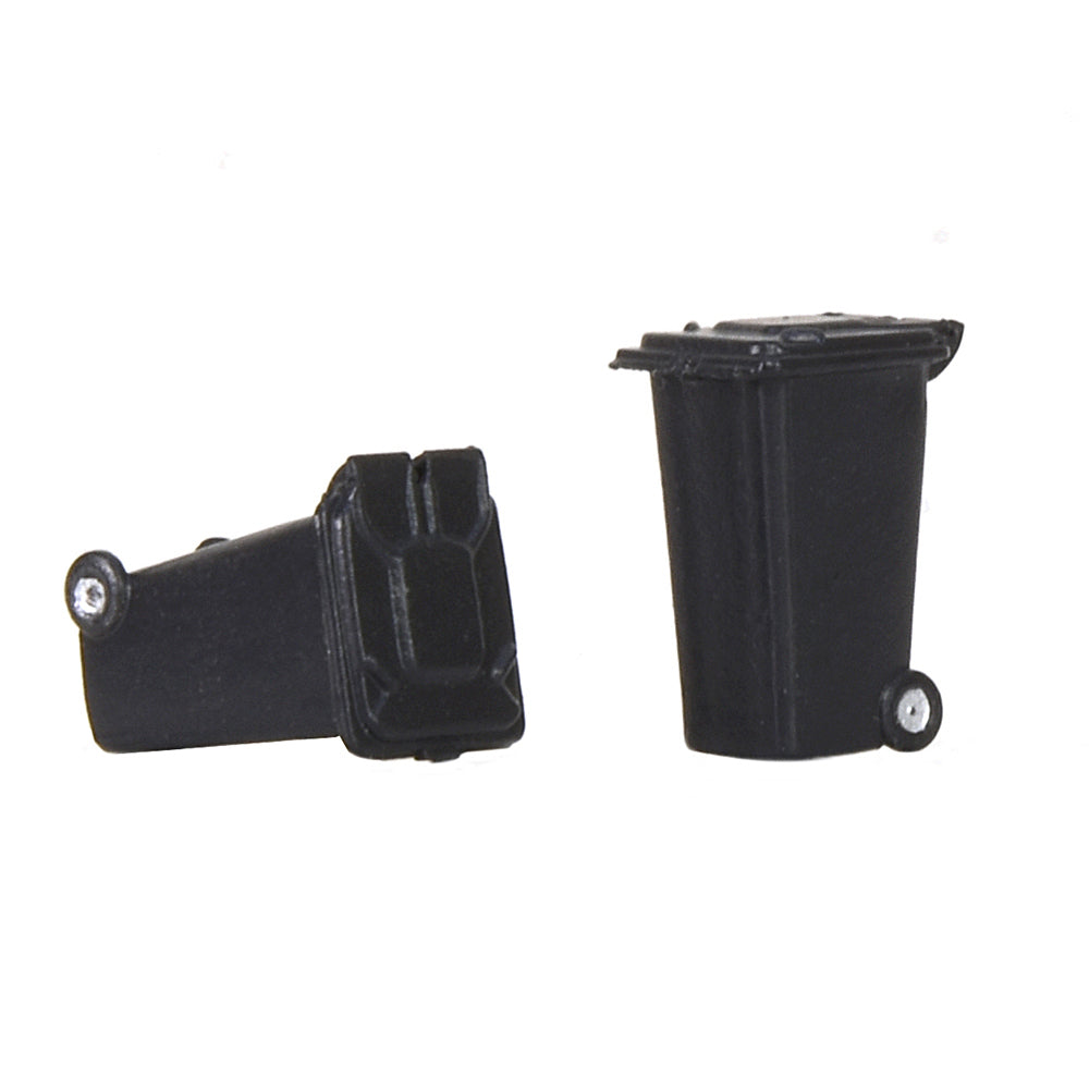Bachmann Scenecraft 44-525 Domestic Wheelie Bins (x10) OO Gauge