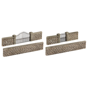Bachmann Scenecraft 44-555 Stone Walls and Gates OO Gauge