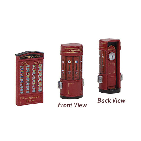 Bachmann Scenecraft 44-597 Platform Vending Machines OO Gauge