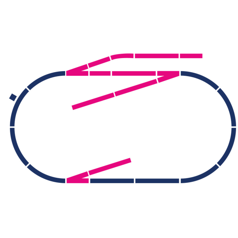 Scenecraft 44-911 Lucsmore Vale Track Pack No. 2 OO Gauge