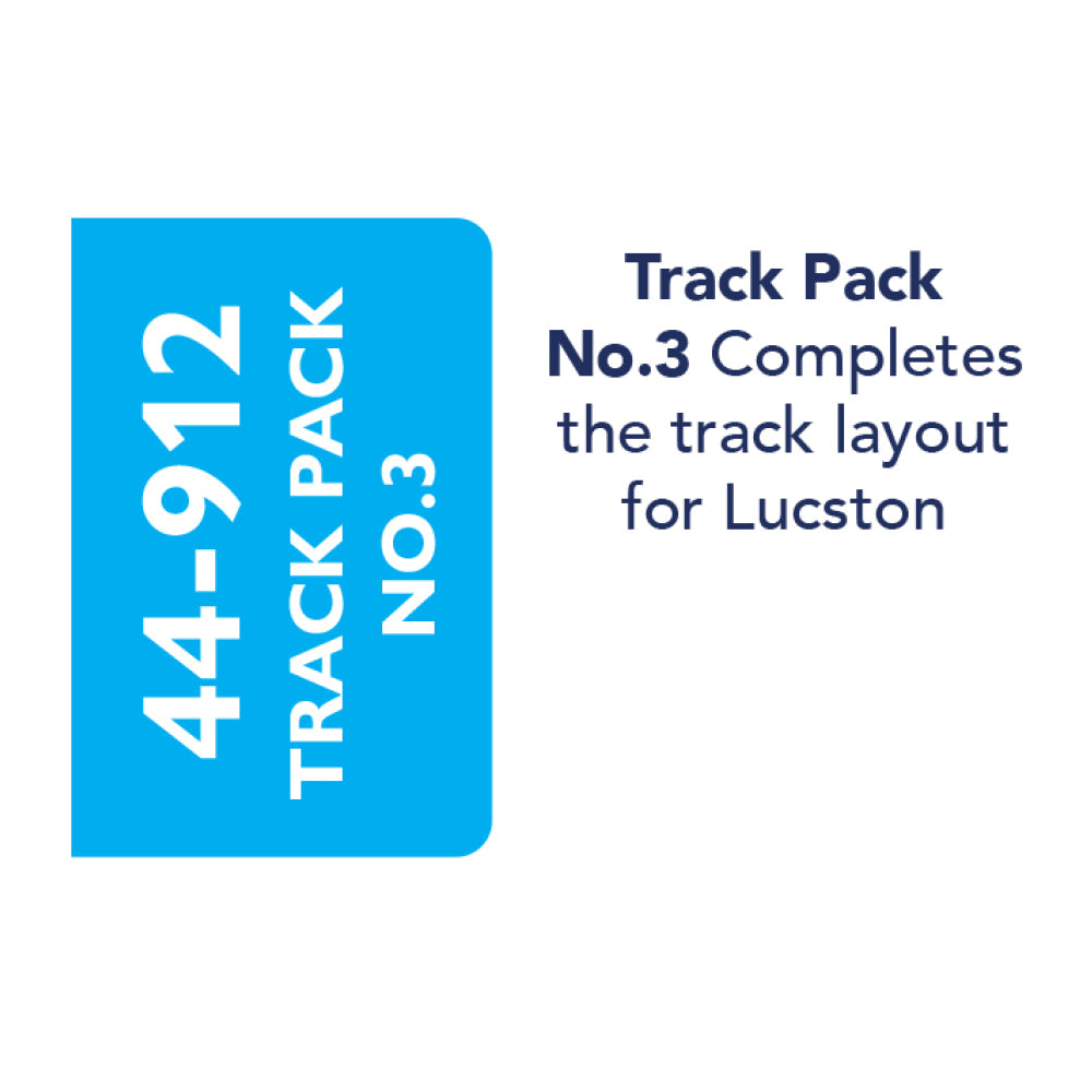 Scenecraft 44-912 Lucsmore Vale Track Pack No. 3 OO Gauge