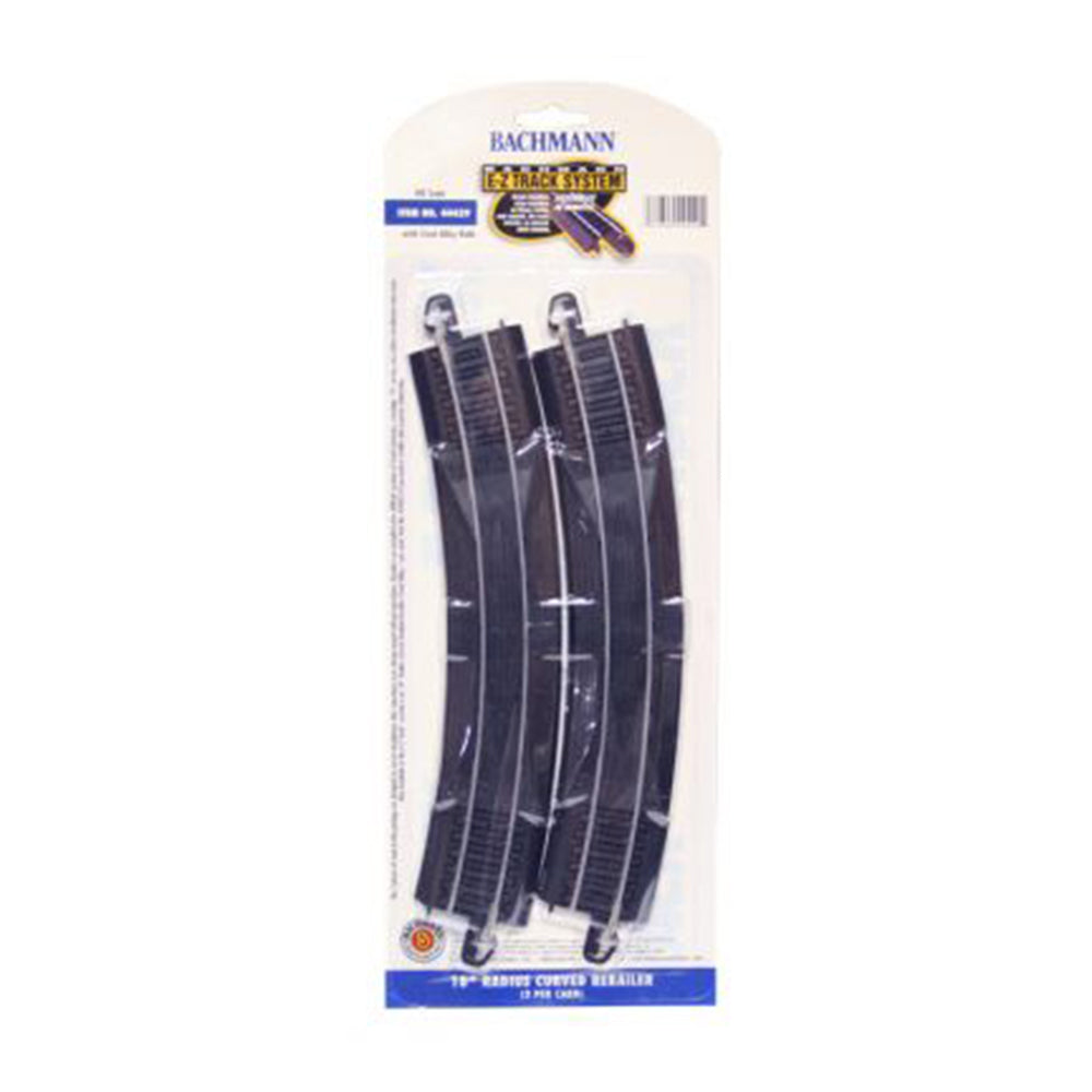 Bachmann USA 18' Radius Curved Rerailer (2/Card) HO Gauge 44429