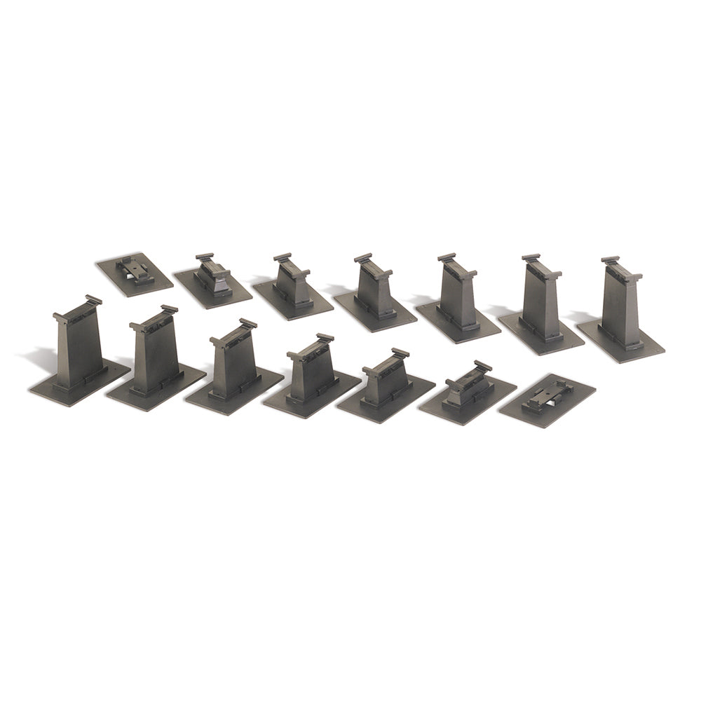 Bachmann USA 14-Piece Graduated Pier Set HO Gauge 44471