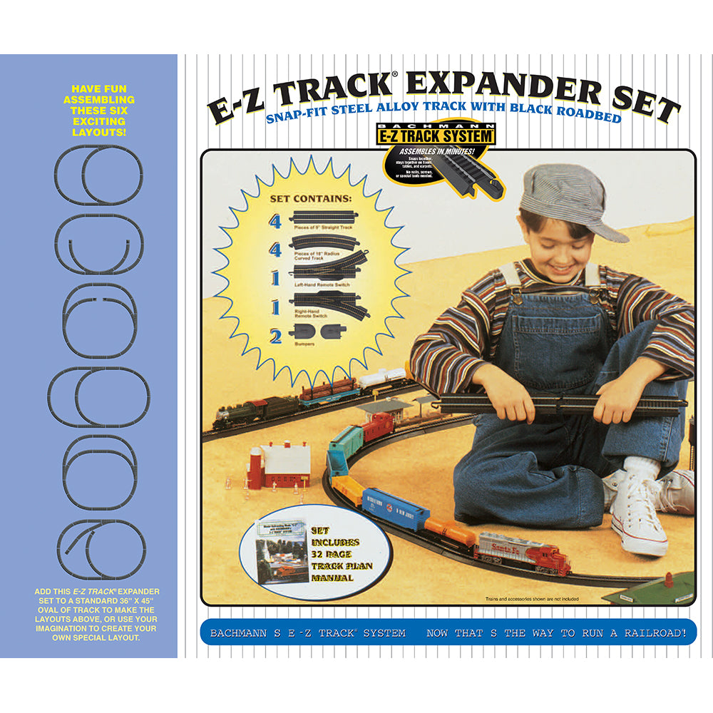 Bachmann USA Steel Alloy E-Z Track Layout Expander Set HO Gauge 44494