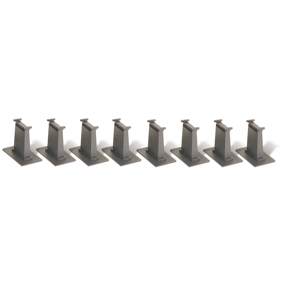 Bachmann USA 8 Piece Tall Pier Set N Gauge 44872
