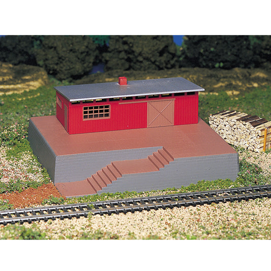 Bachmann USA Storage Building with Steam Whistle Sound HO Gauge 46209