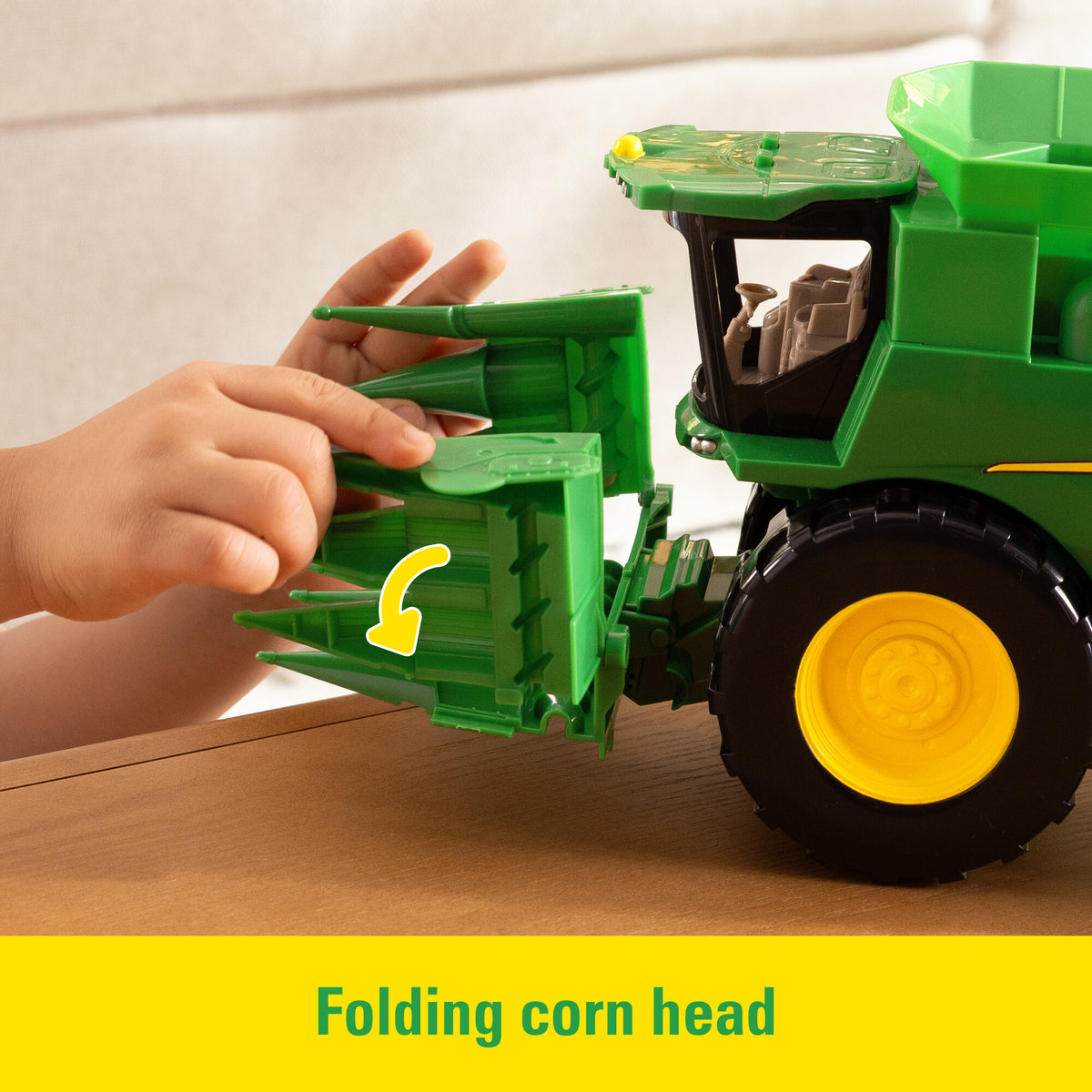 John Deere Lights & Sounds Combine Harvester 16in Age 3+ TOMY
