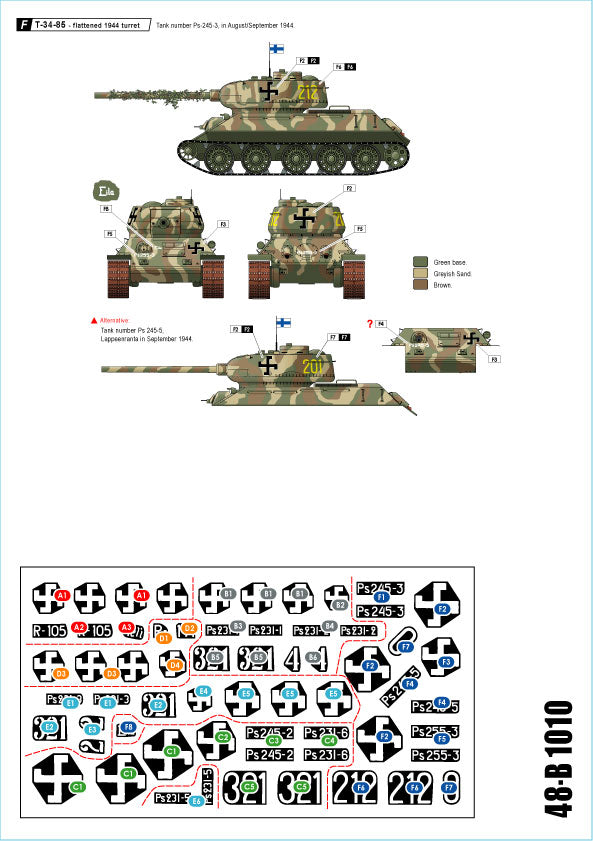 Star Decals 48-B1010 1:48 Finland WW2 # 2