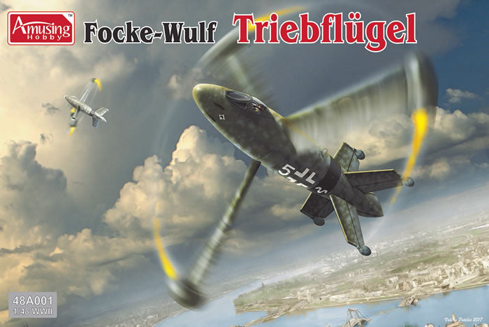 Amusing Hobby 48A001 Focke-Wulf Triebflugel WWII German VTOL 1:48 Model Kit