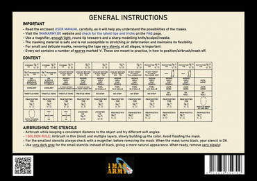 1ManArmy 48GEN301 1:48 Hawker Hurricane Mk.I/IIB/IIC data stencils set