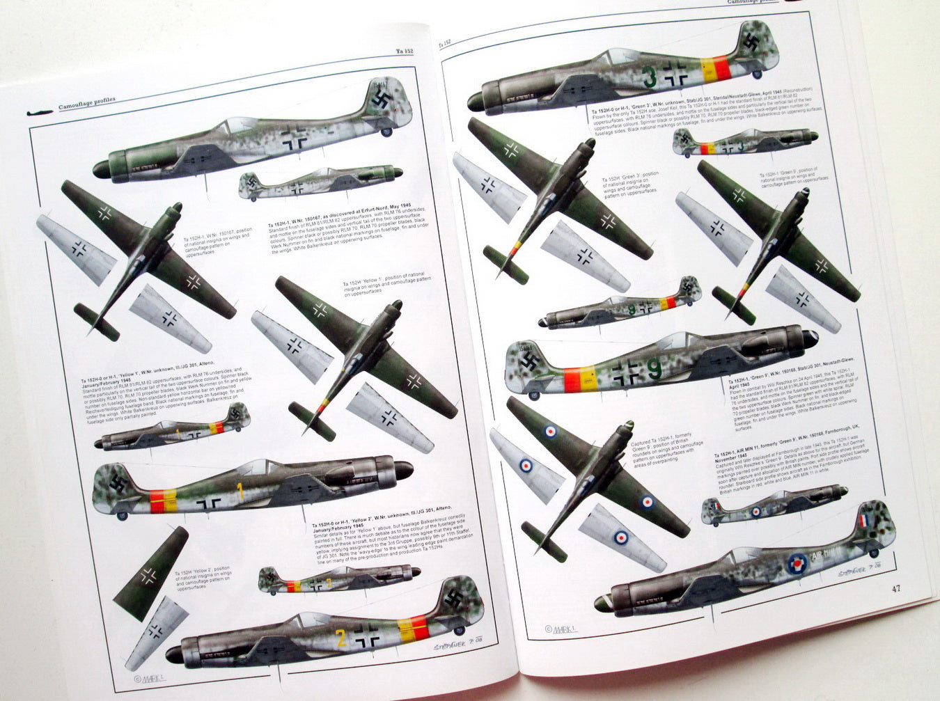 4+ Publications Focke-Wulf Ta-152 (A/B/C/H/153)