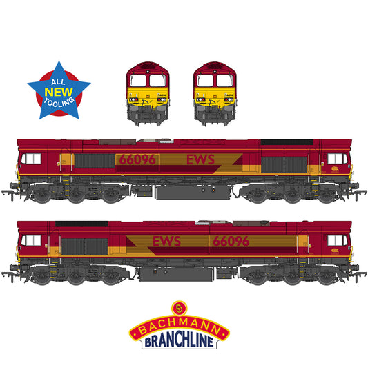 Bachmann Branchline 50-000A Class 66/0 66096 EWS