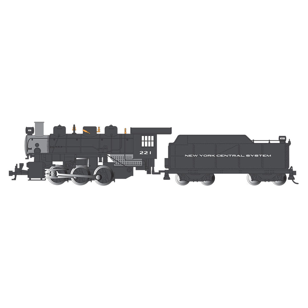 Bachmann USA USRA 0-6-0 & Short Haul Tender New York Central #221 HO 50405