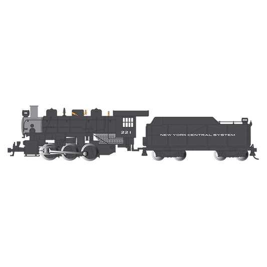 Bachmann USA USRA 0-6-0 & Short Haul Tender New York Central #221 HO 50405