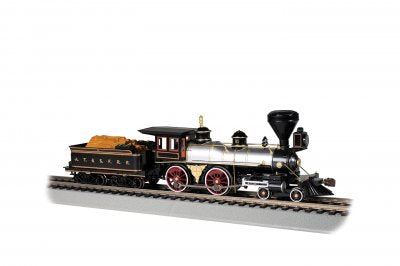 Bachmann USA 4-4-0 American - Santa Fe w/Wood Load HO Gauge 51007