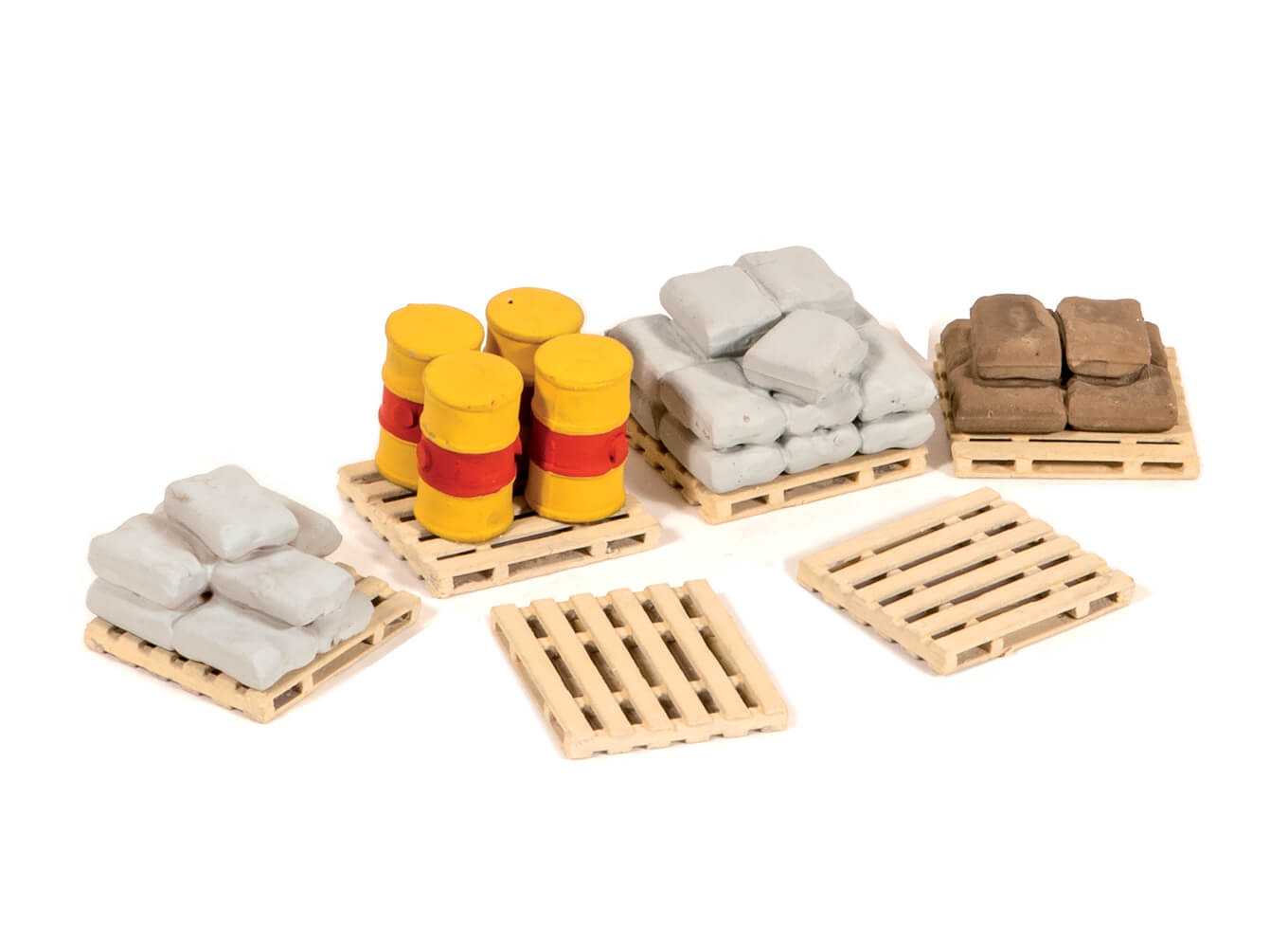 Ratio 514 Pallets, Sacks and Barrels HO/OO Gauge Kit