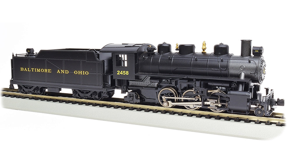 Bachmann USA 51513 Prairie 2-6-2 W/Smoke & Tender Baltimore &Ohio #2458 HO Gauge