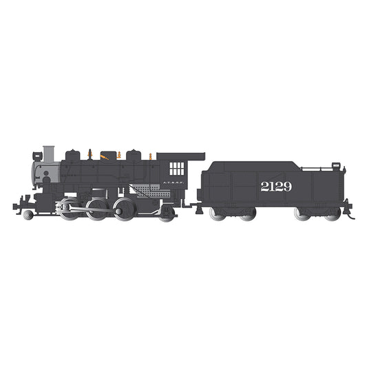 Bachmann USA Prairie 2-6-2 w/Smoke & Tender - Santa Fe #2129 HO Gauge 51529