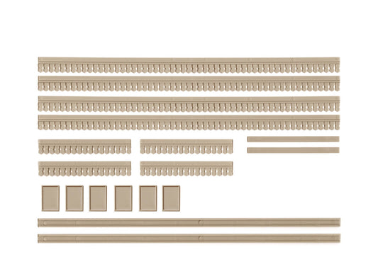 Ratio 516 Station Valancing and Notice Boards HO/OO Gauge Kit