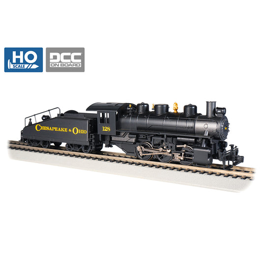 Bachmann USA USRA 0-6-0 & Slope Tender - Chesapeake & Ohio #128 HO Gauge 51612