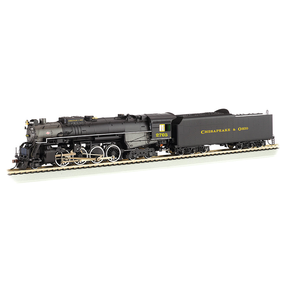 Bachmann USA 2-8-4 Berkshire - Chesapeake & Ohio #2705 HO Gauge 52405