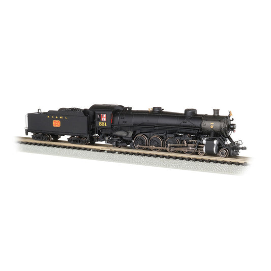 Bachmann USA 4-8-2 Light Mountain - NC & St. Louis #551 N Gauge 53453
