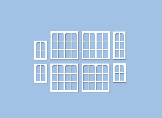 Ratio 539 Midland Signal Box Window Mouldings HO/OO Gauge Kit