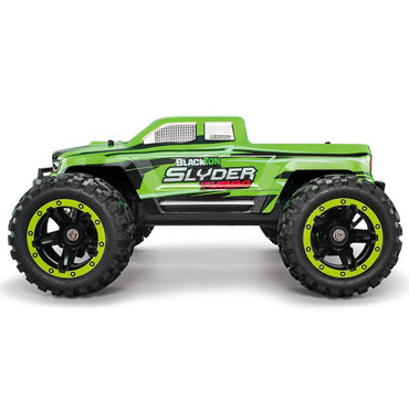 BlackZon Slyder Turbo 4WD Brushless 2S 1:16 RTR RC Monster Truck GREEN 540200