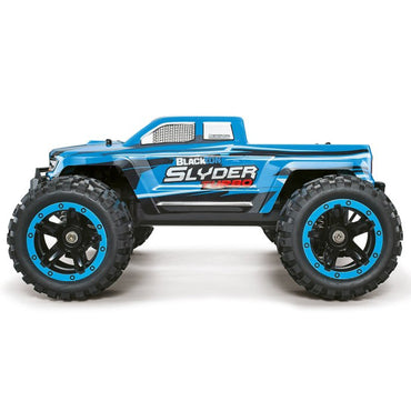 BlackZon Slyder Turbo 4WD Brushless 2S 1:16 RTR RC Monster Truck BLUE 540201