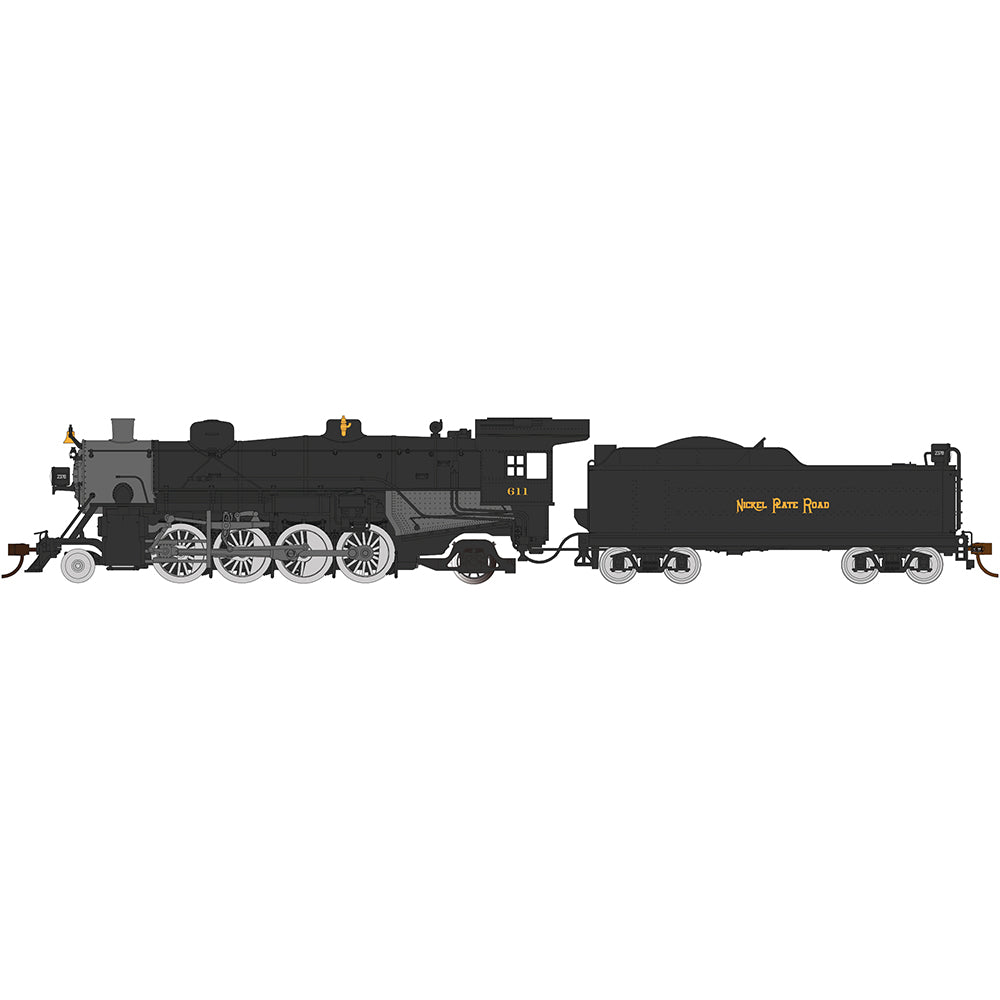 Bachmann USA USRA Light 2-8-2 - Nickel Plate #611 w/Medium Tender HO Gauge 54307