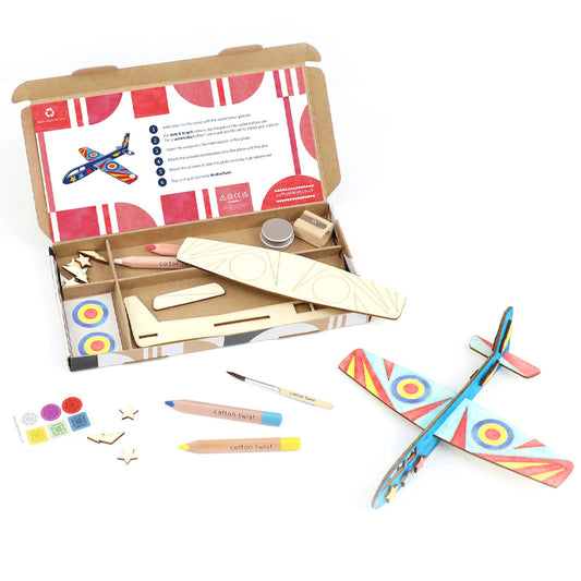 Cotton Twist Make Your Own Glider Plane Craft Kit