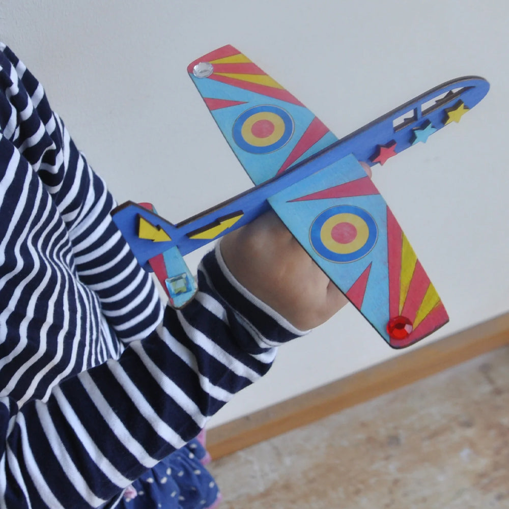 Cotton Twist Make Your Own Glider Plane Craft Kit