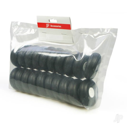 JP White Wheels 3.0in - (75mm) (20 pcs) 5507139