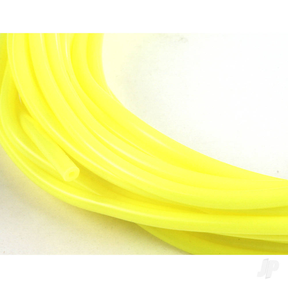 JP 2mm (3/32) Silicone Fuel Tube Neon Yellow 10m 5508545