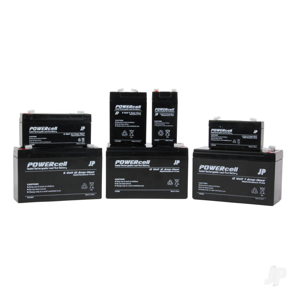 JP 6V 1.2Ah Powercell Gel Battery 5510034