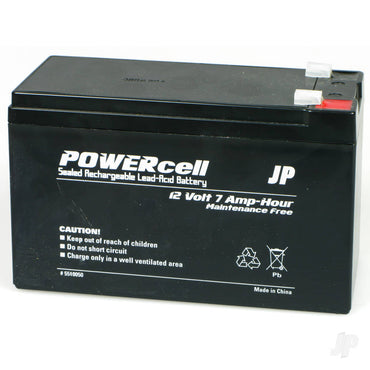 JP 12V 7Ah Powercell Gel Battery 5510050