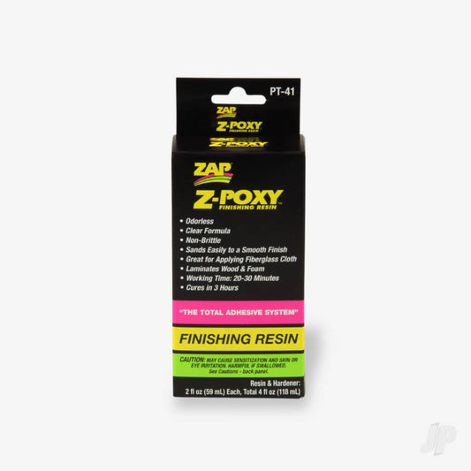 Zap PT-41 Z-Poxy Finishing Resin 4oz 5525788-1