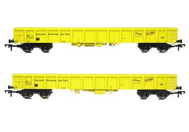 Bachmann 57-001A MLA Bogie Open Wagon Metronet/GBRf OO Gauge