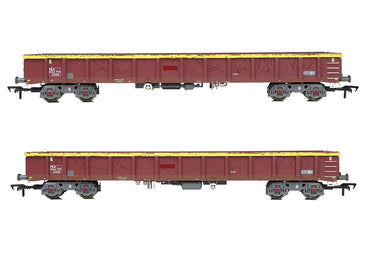 Bachmann 57-004 MLA Bogie Open Wagon (Ex-EWS) DB Cargo WEATHERED OO Gauge