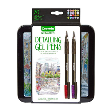 Crayola Signature Detailing Gel Pens - 20 pack