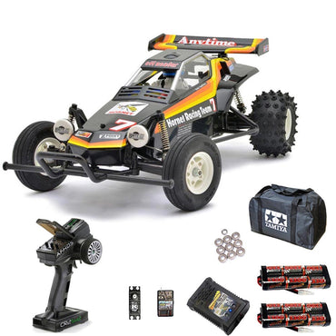 TAMIYA RC 58336 The Hornet 2004 1:10 PRO Wheel Radio Bundle