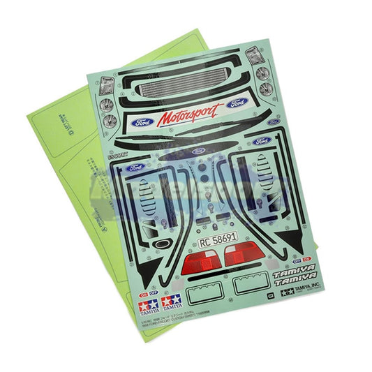 Tamiya RC Escort Cosworth Sticker Set 1:10 RC Spare Accessories 9490028