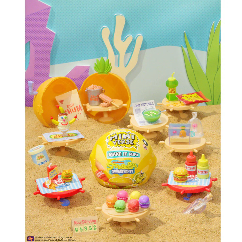 MGA's Miniverse - Make It Mini SpongeBob SquarePants in PDQ